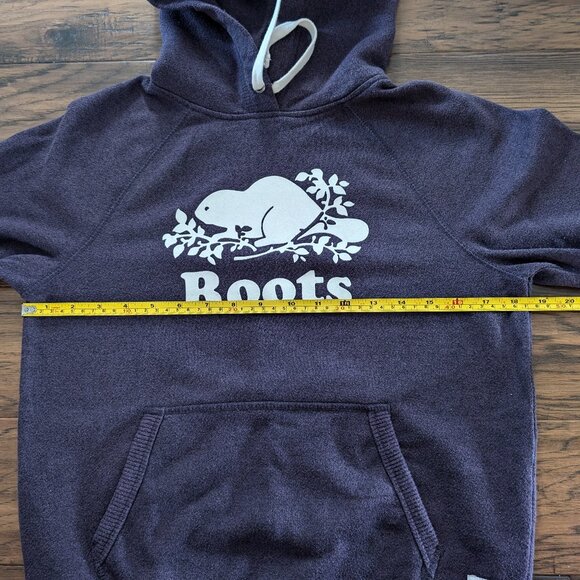 Roots Cooper Kanga sweatshirt hoodie purple size XS - Picture 13 of 16